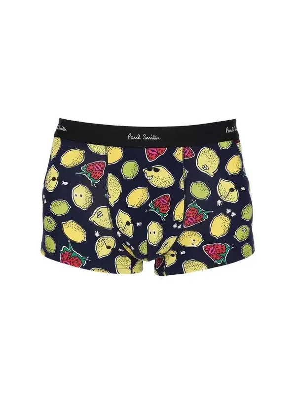 Paul Smith Men's Organic Cotton Lemon Boxer Briefs