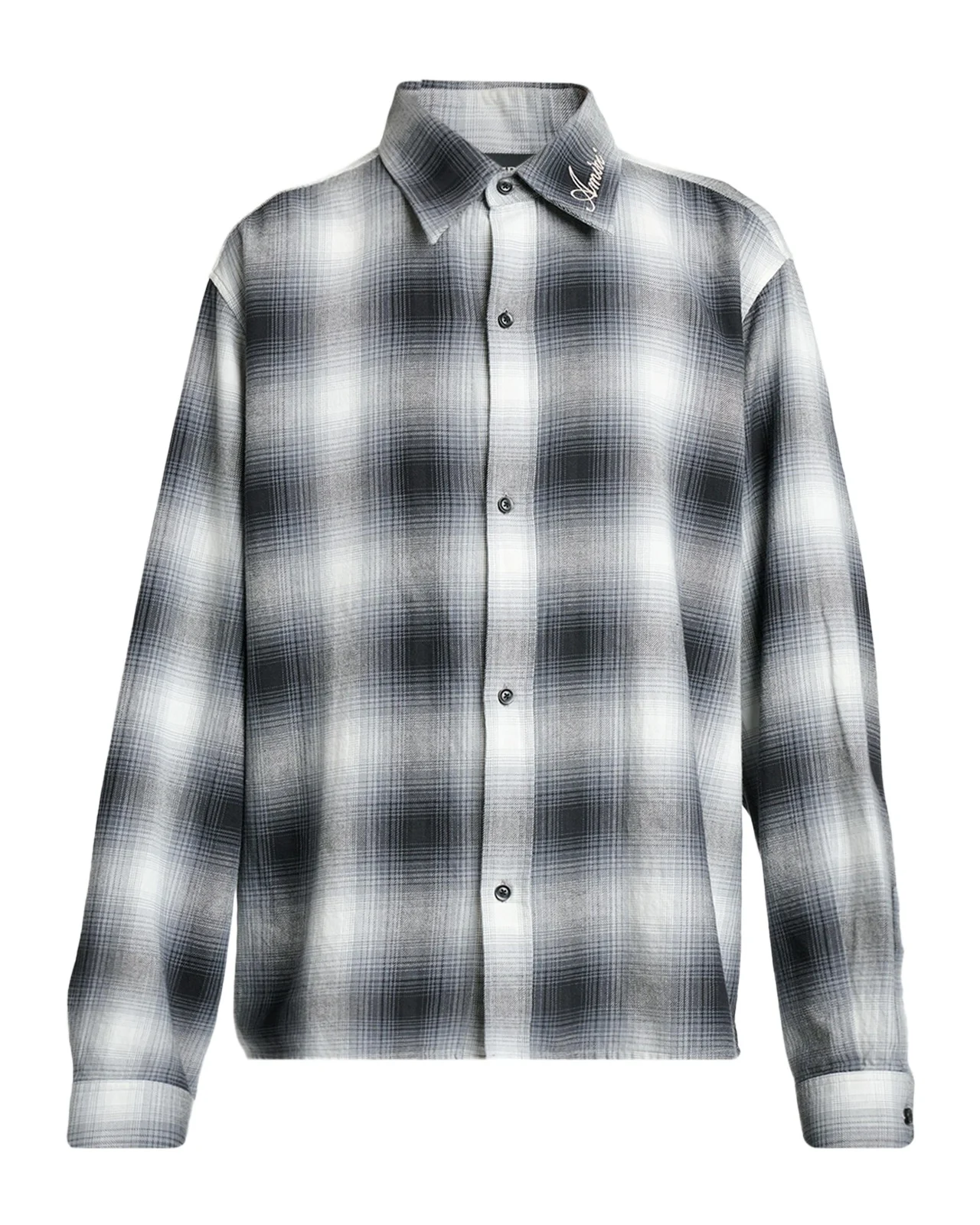 AMIRI Men's Oversized Flannel Button-Down Shirt