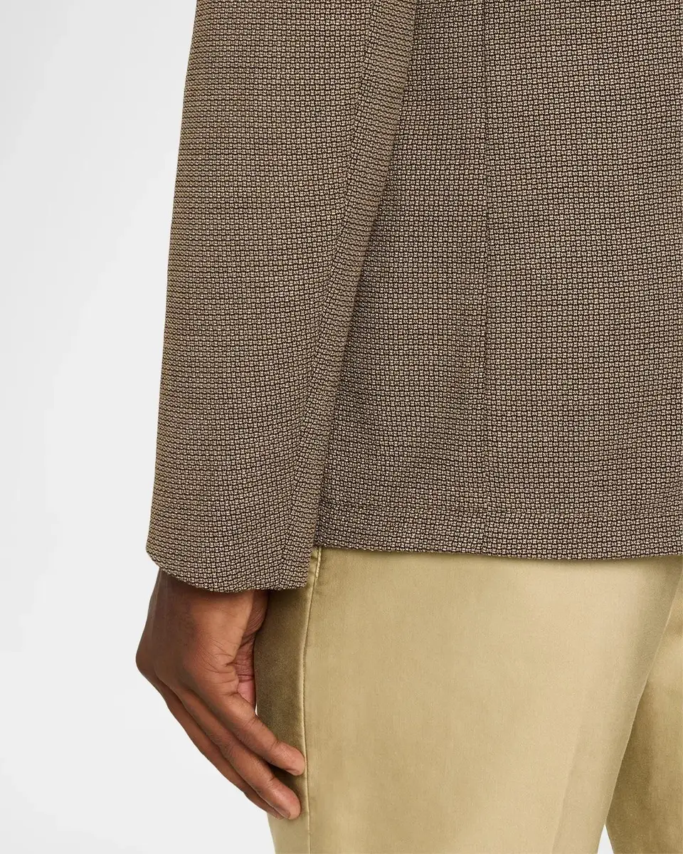 Emporio Armani Men's Geometric Jacquard Single-Breasted Sport Coat | Thumbnail 8 Emporio Armani Men's Geometric Jacquard Single-Breasted Sport Coat | Thumbnail 8