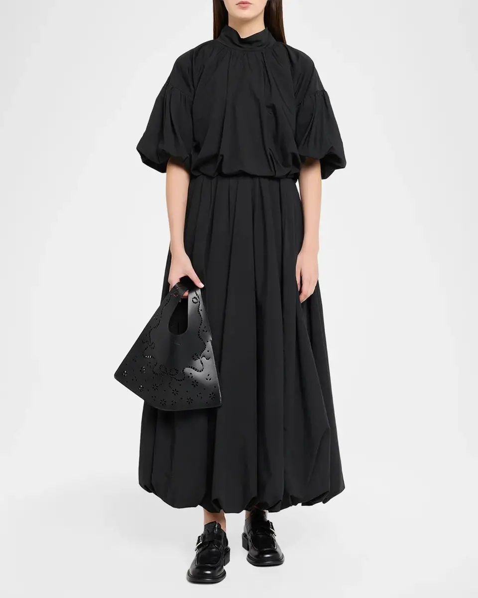Simone Rocha Mini Laser-Cut Shopper Tote Bag | Thumbnail 11 Simone Rocha Mini Laser-Cut Shopper Tote Bag | Thumbnail 11