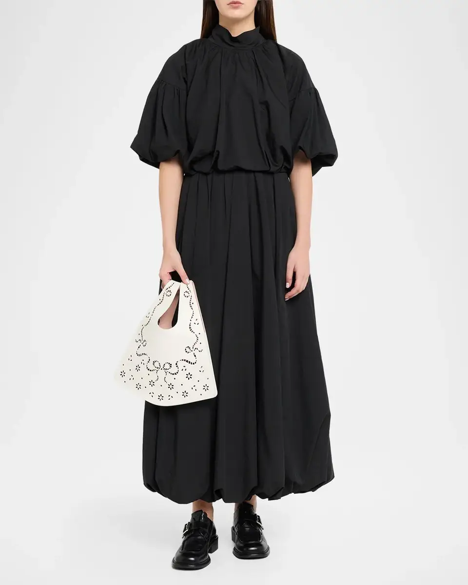 Simone Rocha Mini Laser-Cut Shopper Tote Bag | Thumbnail 5 Simone Rocha Mini Laser-Cut Shopper Tote Bag | Thumbnail 5