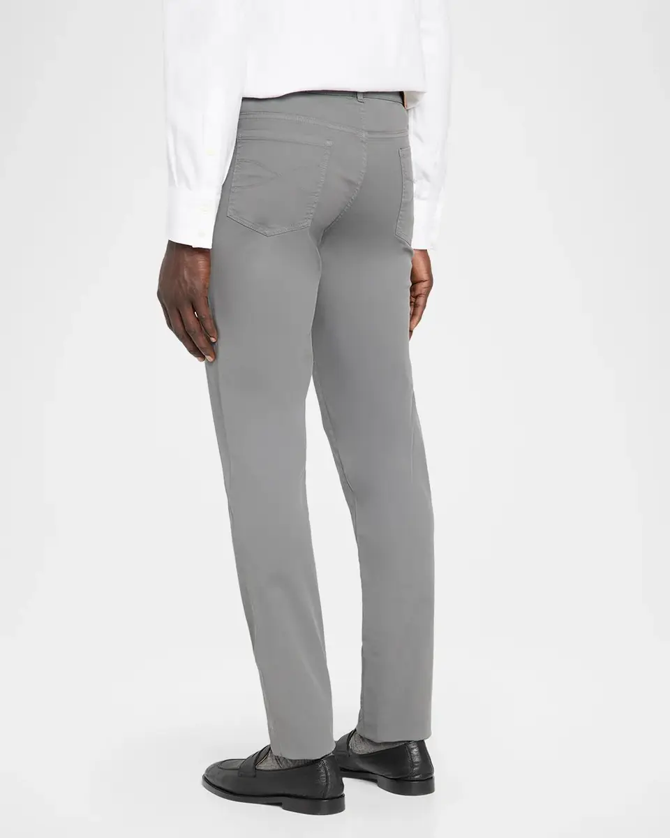 Brunello Cucinelli Men's Straight Fit Stretch Five-Pocket Pants | Thumbnail 3 Brunello Cucinelli Men's Straight Fit Stretch Five-Pocket Pants | Thumbnail 3