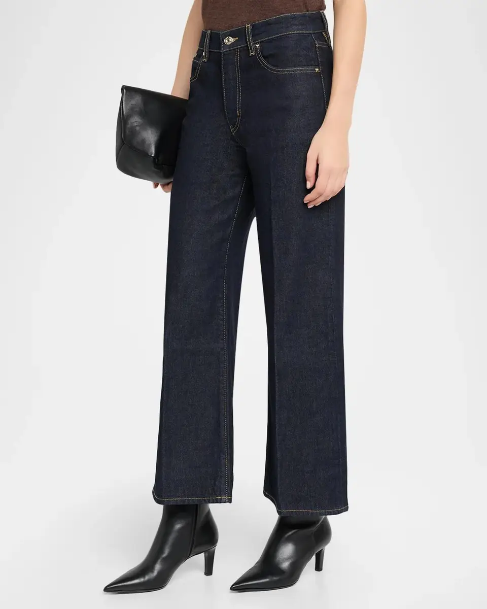 Frame The Swing High-Rise Flare Ankle Jeans | Thumbnail 4 Frame The Swing High-Rise Flare Ankle Jeans | Thumbnail 4