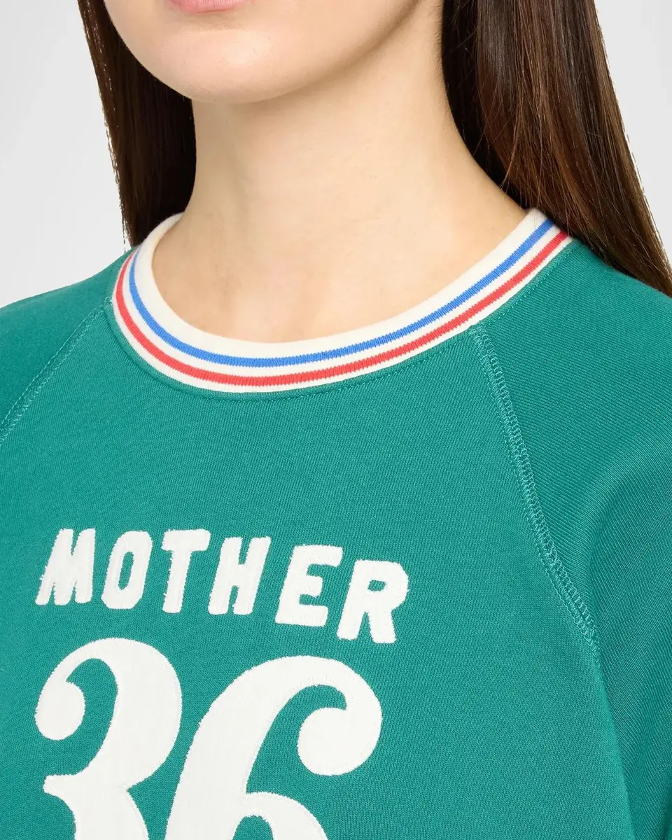 Mother The Short-Sleeve Sport Concert Sweatshirt | Thumbnail 5 Mother The Short-Sleeve Sport Concert Sweatshirt | Thumbnail 5