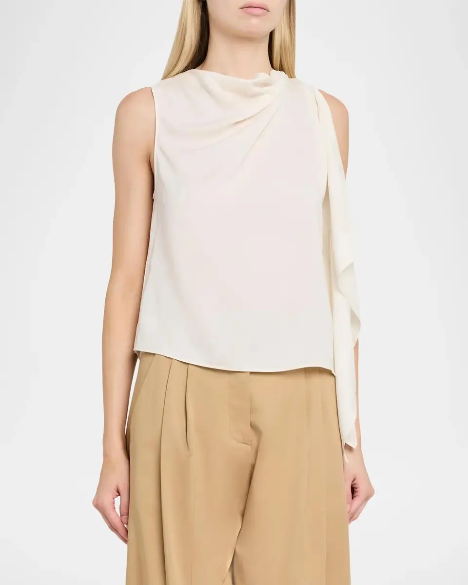 A.L.C. Kit Draped Top | Thumbnail 4 A.L.C. Kit Draped Top | Thumbnail 4