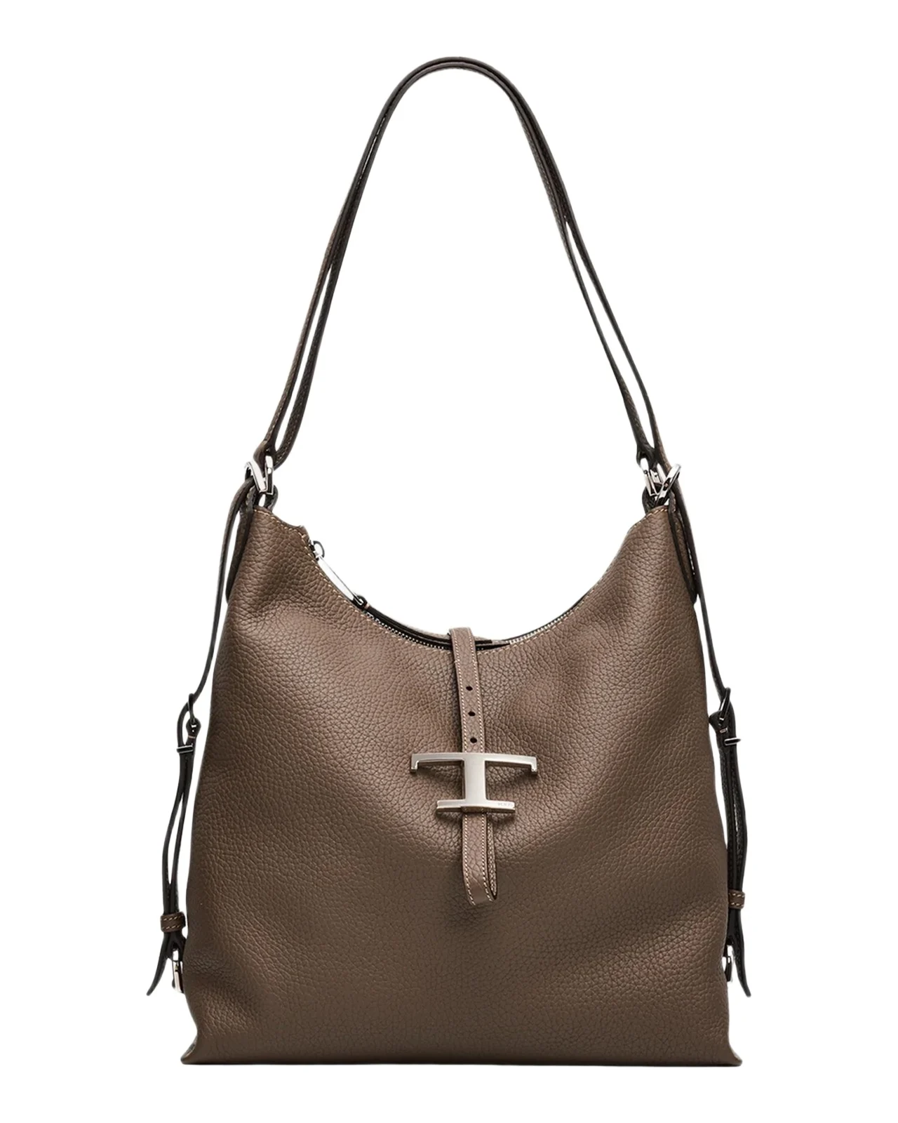 T Timeless Leather Shoulder Bag T Timeless Leather Shoulder Bag