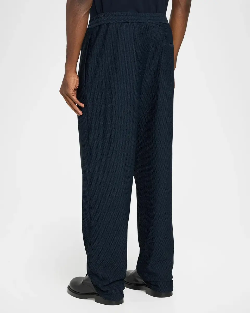 Giorgio Armani Men's Rice Stitch Pull-On Pants | Thumbnail 3 Giorgio Armani Men's Rice Stitch Pull-On Pants | Thumbnail 3