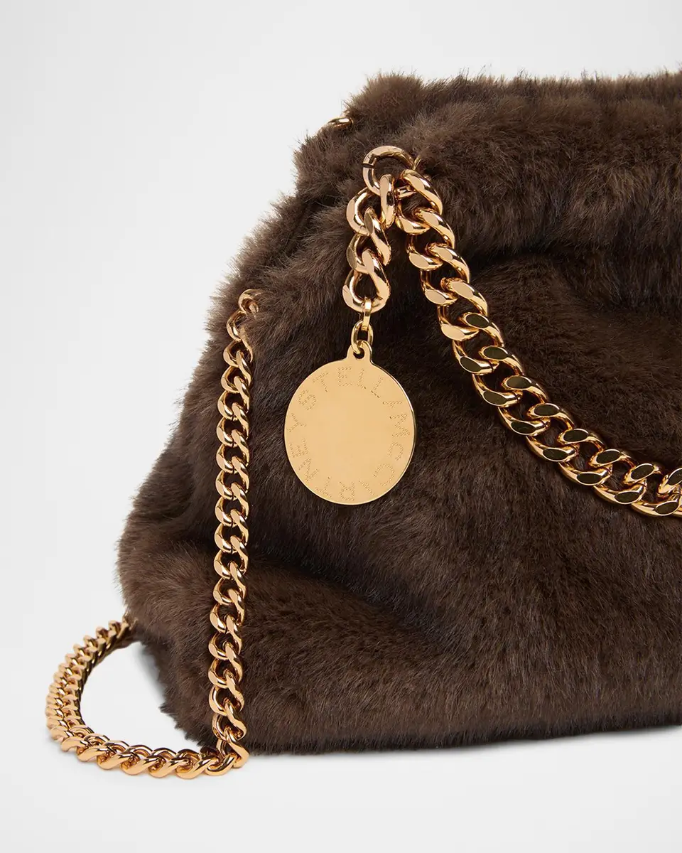 Stella McCartney Falabella Soft Faux-Fur Chain Clutch | Thumbnail 6 Stella McCartney Falabella Soft Faux-Fur Chain Clutch | Thumbnail 6