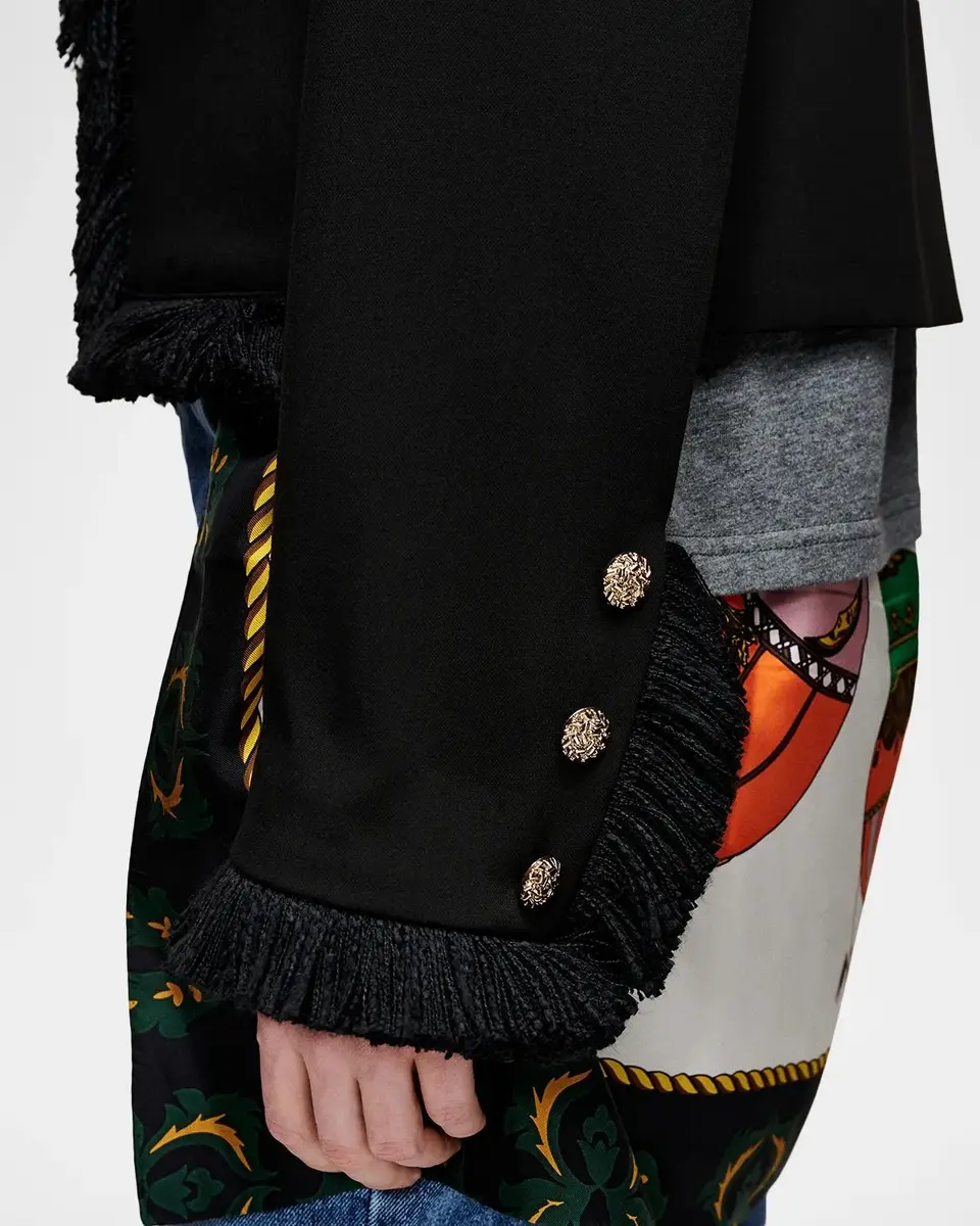 Essentiel Antwerp Kinetic Fringed Jacket | Thumbnail 5 Essentiel Antwerp Kinetic Fringed Jacket | Thumbnail 5