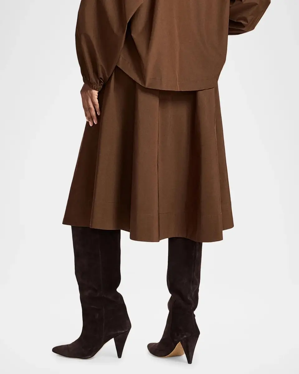 Essentiel Antwerp Keely Drawstring Midi Skirt | Thumbnail 3 Essentiel Antwerp Keely Drawstring Midi Skirt | Thumbnail 3