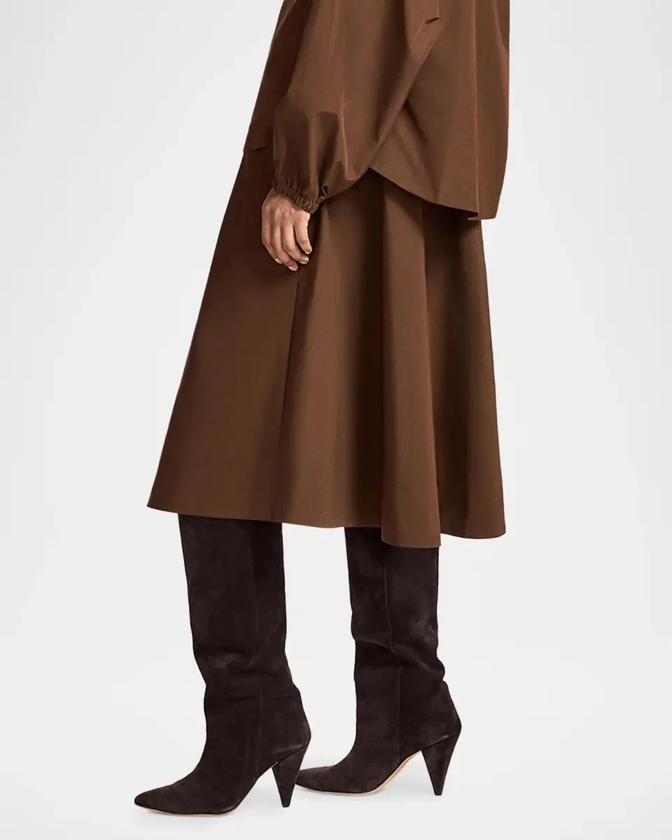 Essentiel Antwerp Keely Drawstring Midi Skirt | Thumbnail 5 Essentiel Antwerp Keely Drawstring Midi Skirt | Thumbnail 5