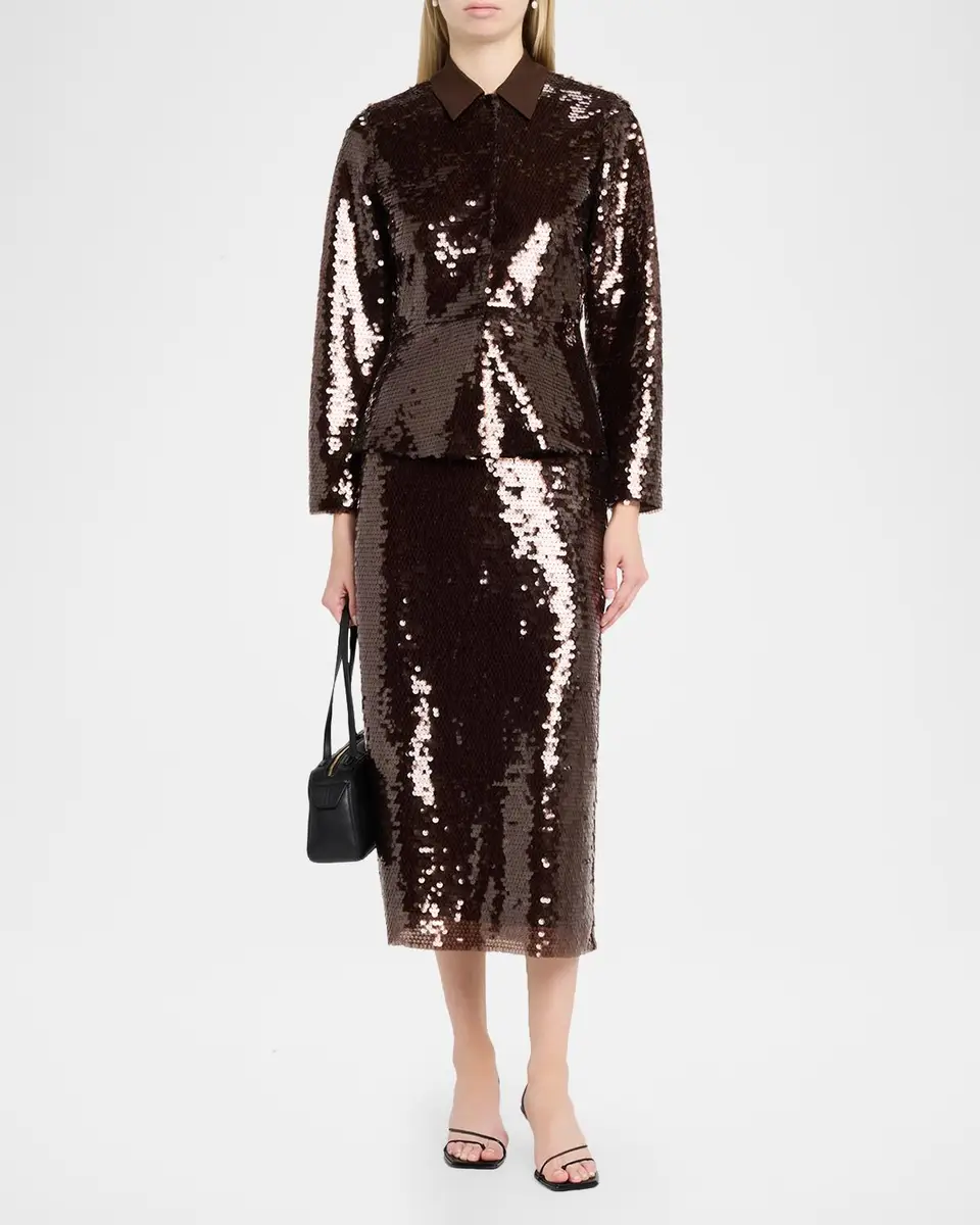 TANYA TAYLOR Natasha Sequined Jacket | Thumbnail 2 TANYA TAYLOR Natasha Sequined Jacket | Thumbnail 2