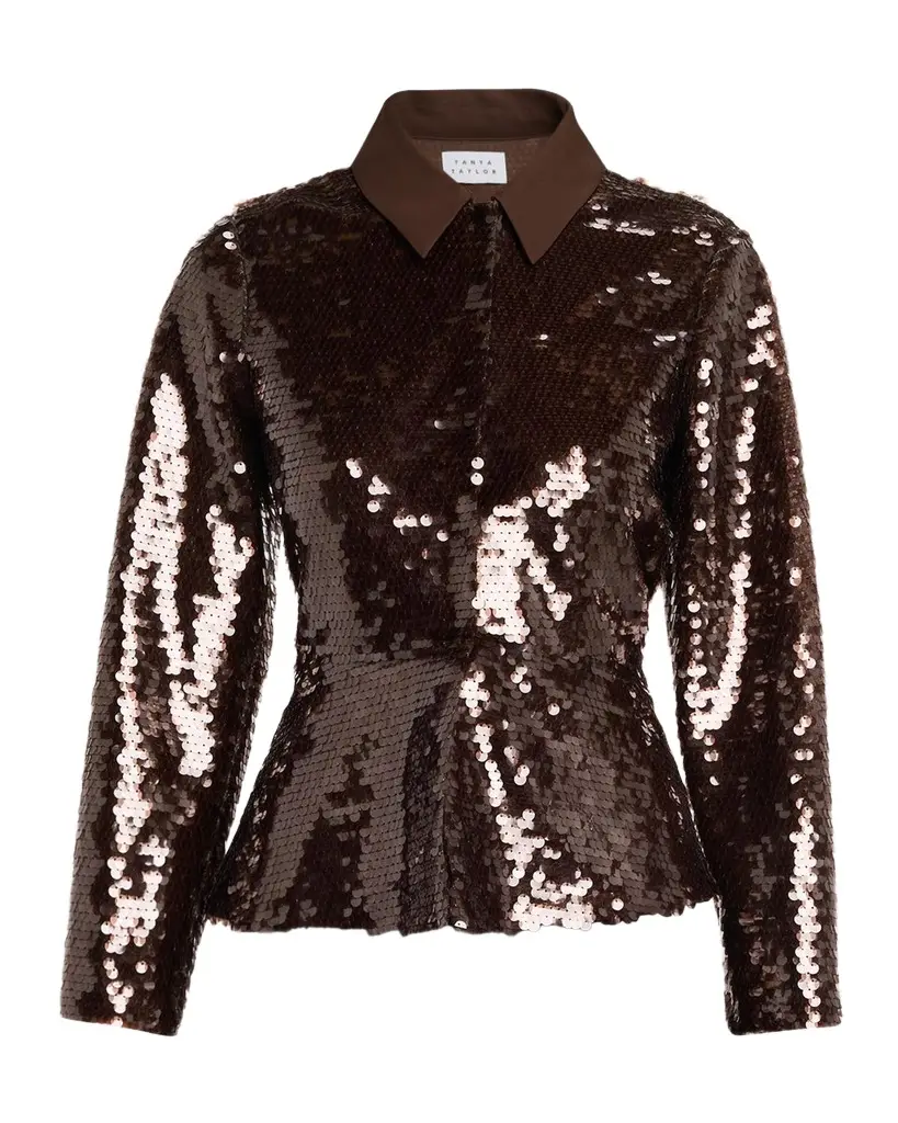 TANYA TAYLOR Natasha Sequined Jacket