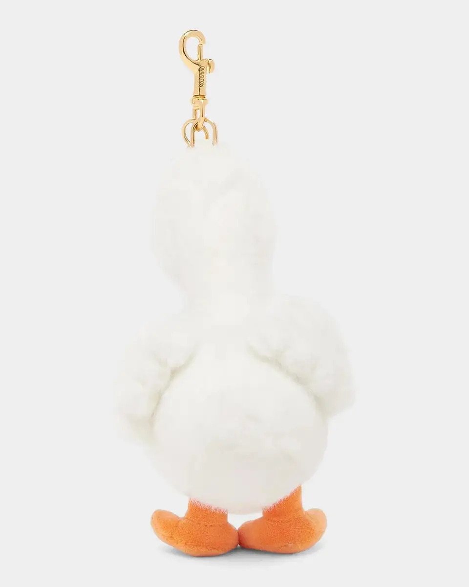 MOSCHINO Goose Plush Key Charm | Thumbnail 2