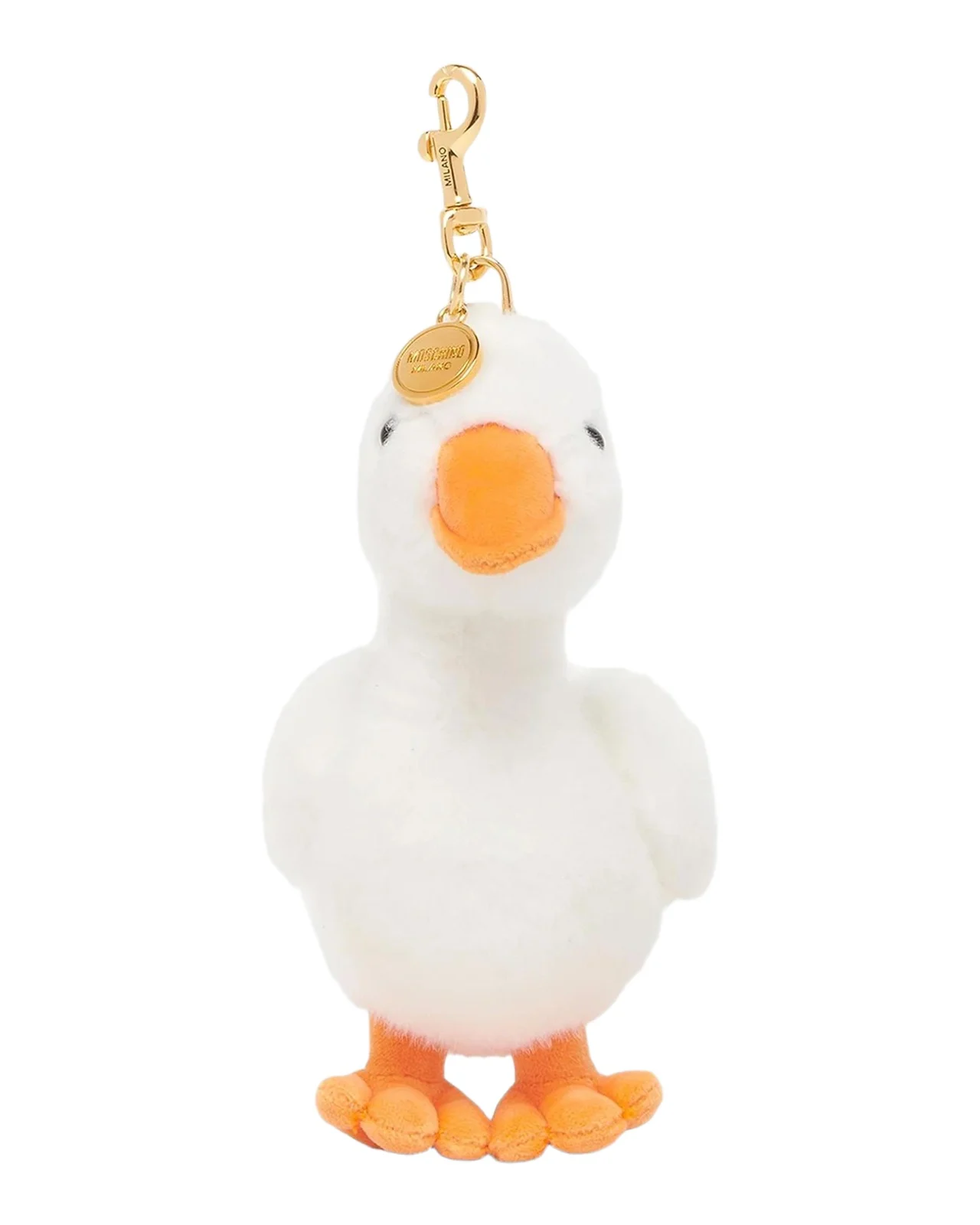 MOSCHINO Goose Plush Key Charm