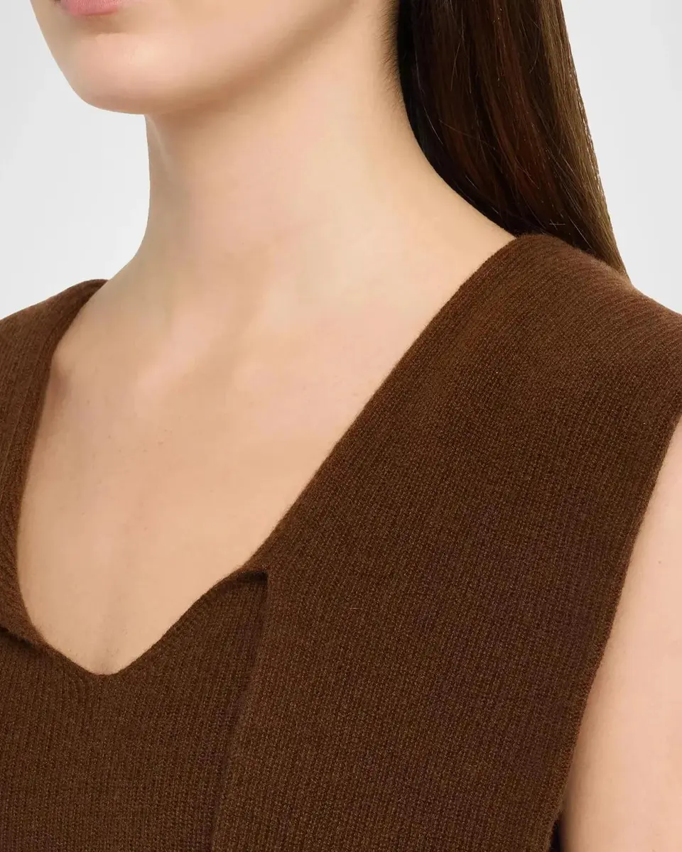 Cara Cara Ember Fitted V-Neck Combo Top | Thumbnail 5 Cara Cara Ember Fitted V-Neck Combo Top | Thumbnail 5
