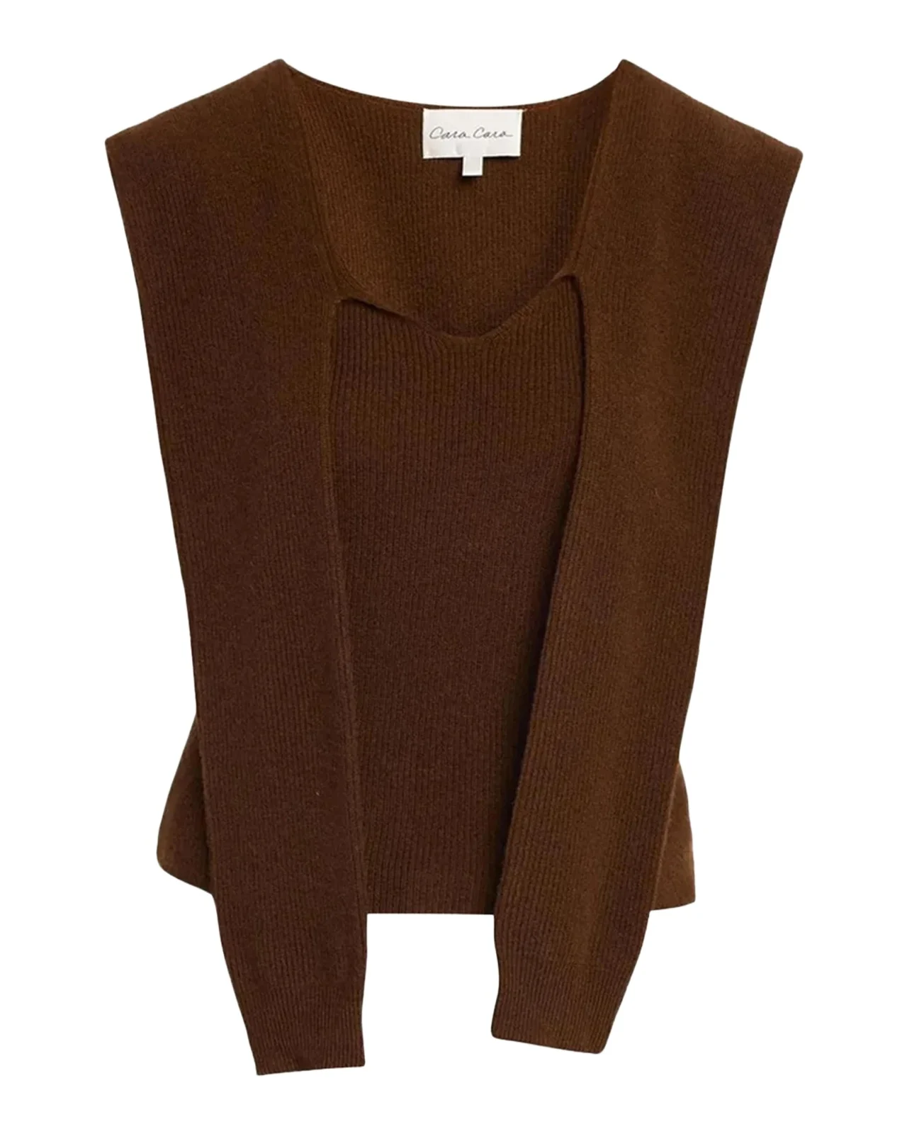 Ember Fitted V-Neck Combo Top Ember Fitted V-Neck Combo Top