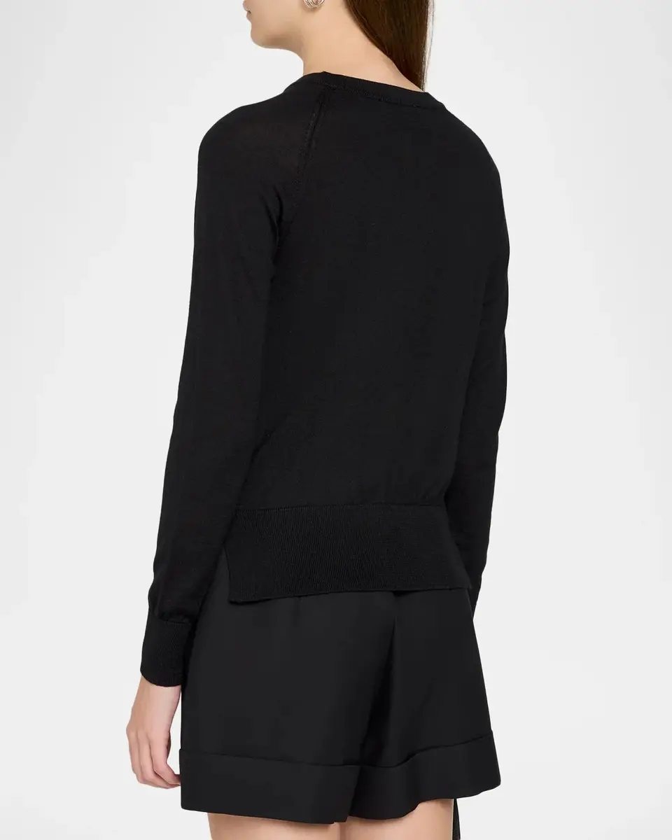 Simone Rocha Floral Embellished Cardigan | Thumbnail 3 Simone Rocha Floral Embellished Cardigan | Thumbnail 3