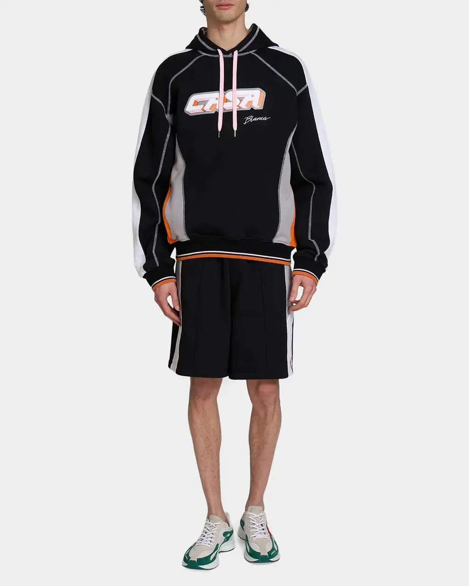 Casablanca Colorblock Cotton Hoodie | Thumbnail 2