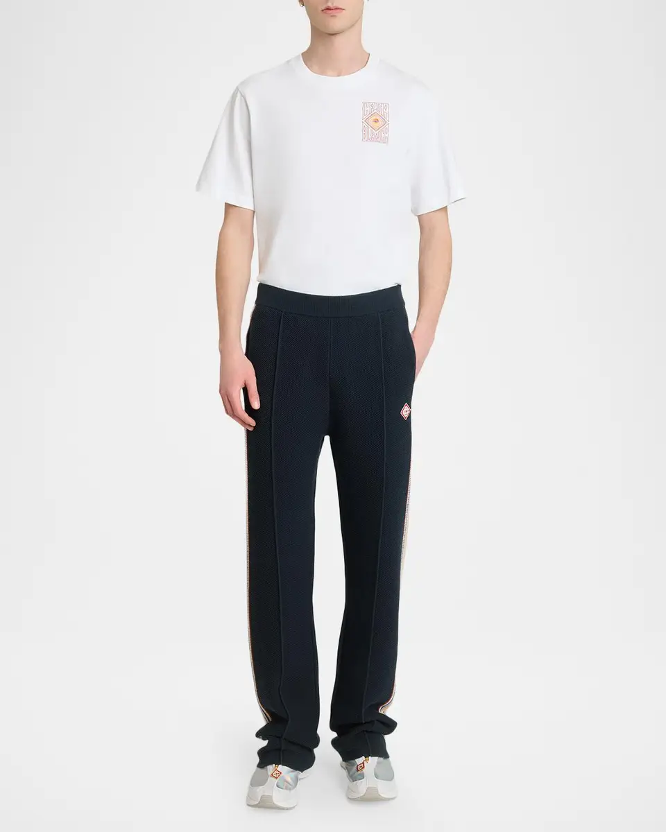 Casablanca Men's Cafe Culture Track Pants | Thumbnail 2 Casablanca Men's Cafe Culture Track Pants | Thumbnail 2