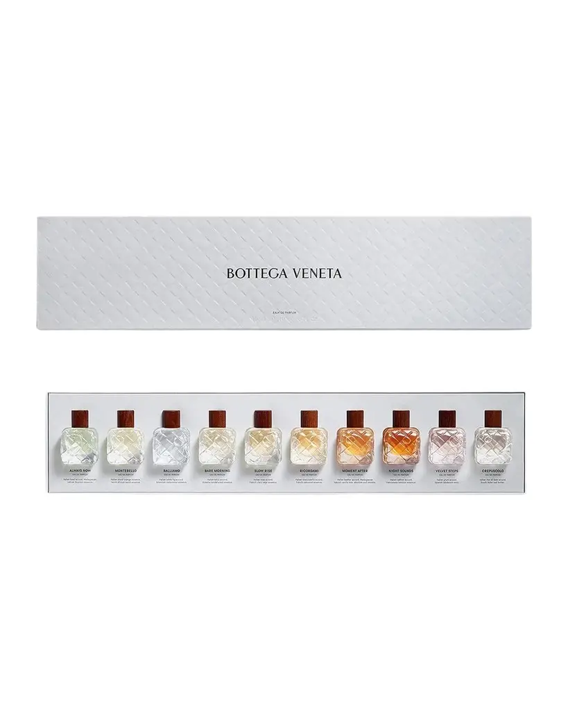 Bottega Veneta Alta Collection Deluxe Eau de Parfum Discovery Set, 10 x 0.33 oz.
