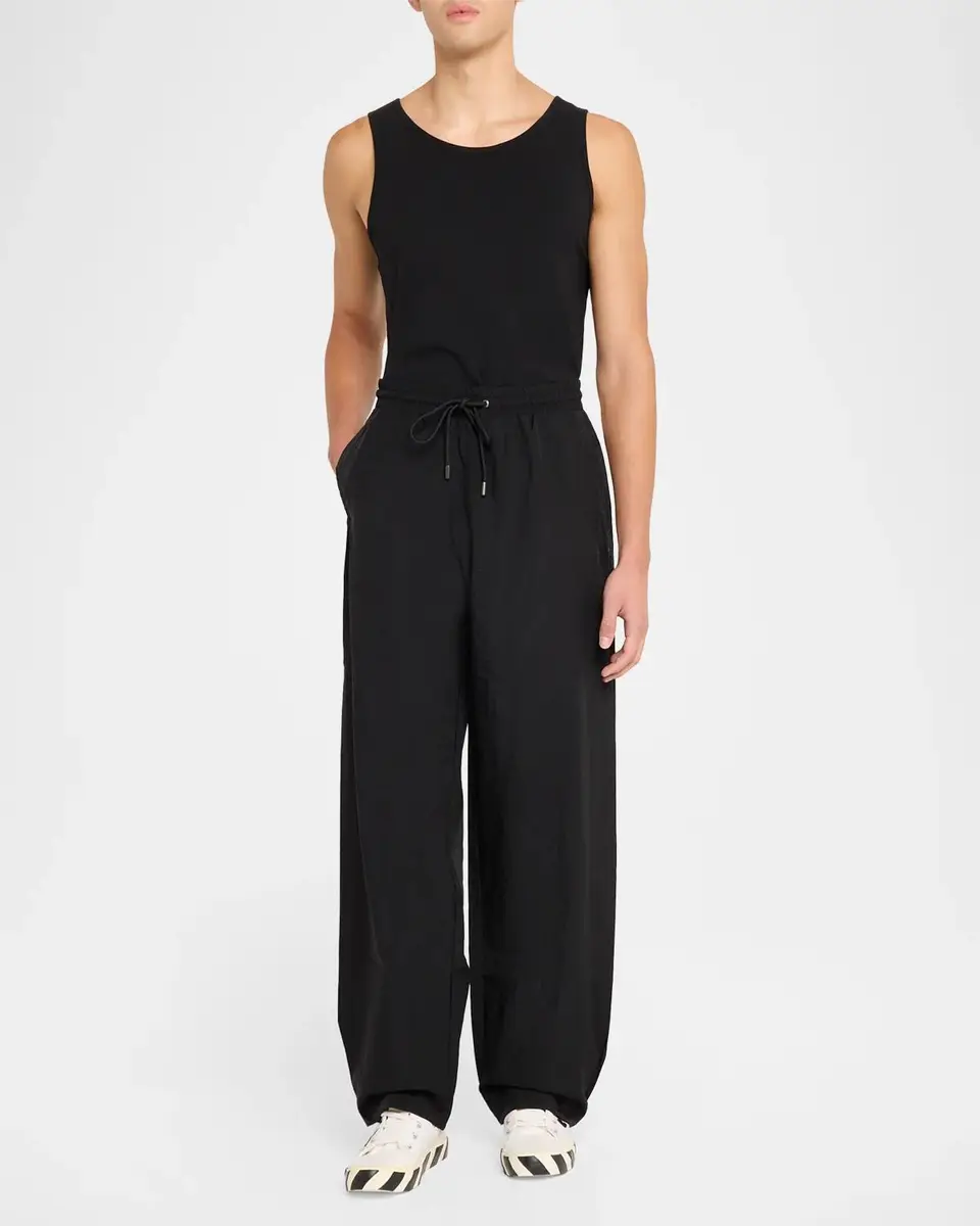 Off-White Men's Glossy Arrow Nylon Track Pants | Thumbnail 2 Off-White Men's Glossy Arrow Nylon Track Pants | Thumbnail 2