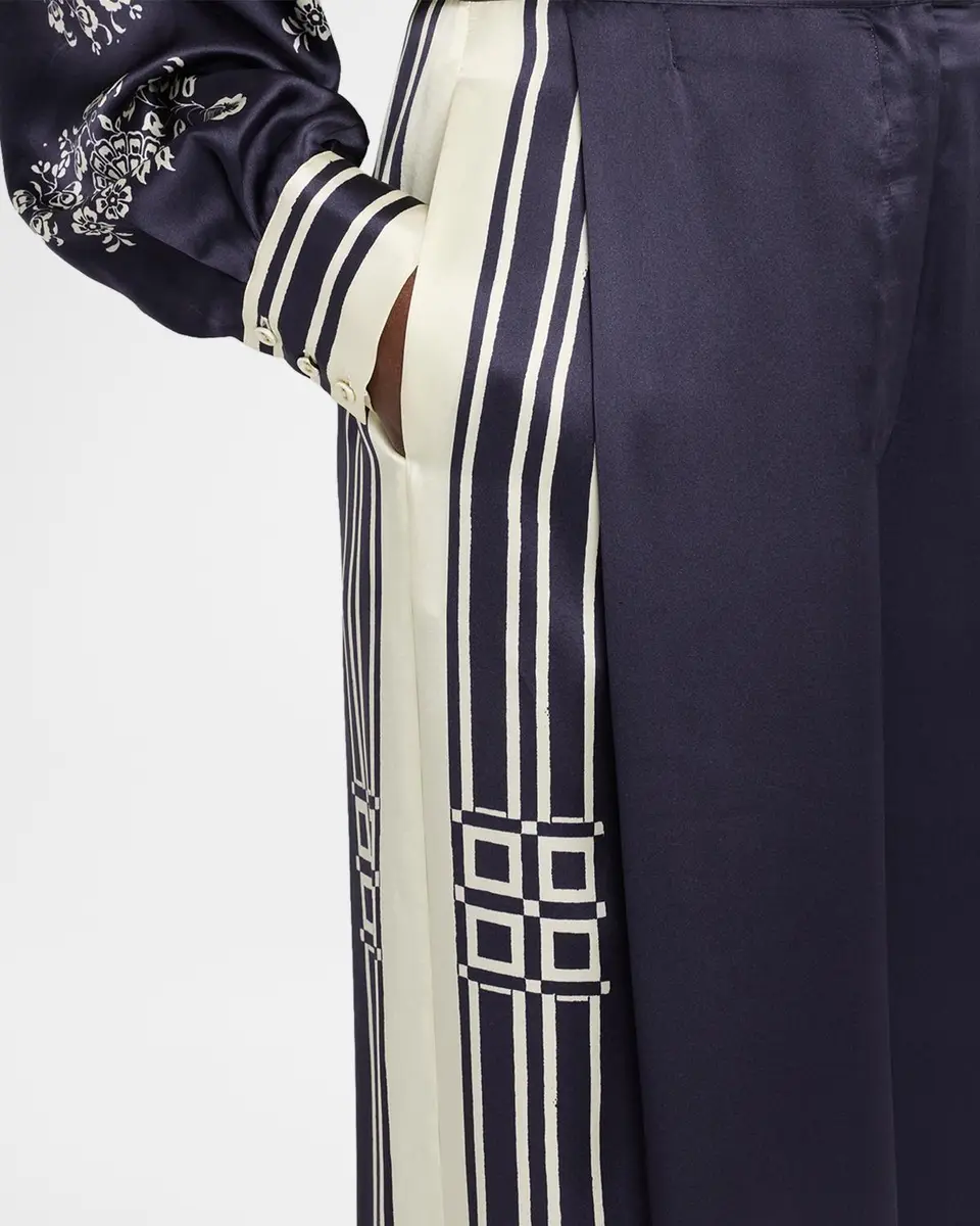 ALÉMAIS Banderra Silk Wide-Leg Pants | Thumbnail 5 ALÉMAIS Banderra Silk Wide-Leg Pants | Thumbnail 5
