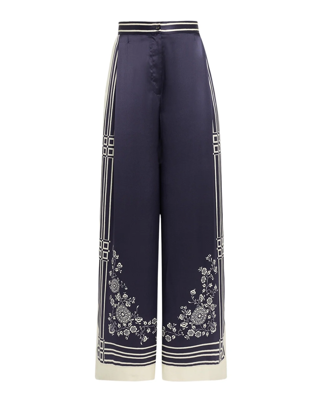 Banderra Silk Wide-Leg Pants Banderra Silk Wide-Leg Pants