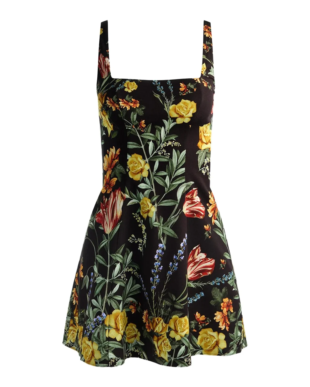 Julia Floral Print Mini Dress