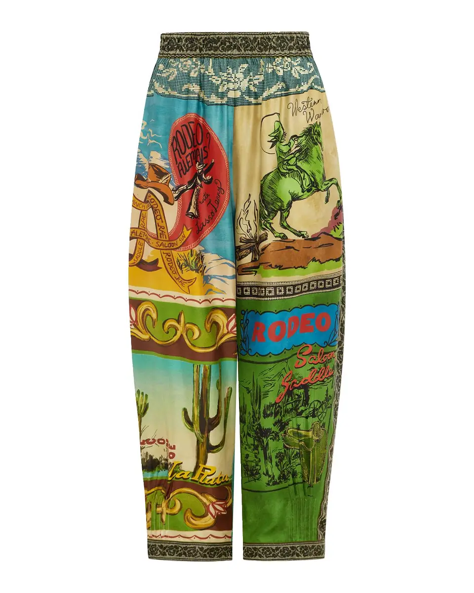 ALÉMAIS Ace Tapered Silk Pants | Thumbnail 3