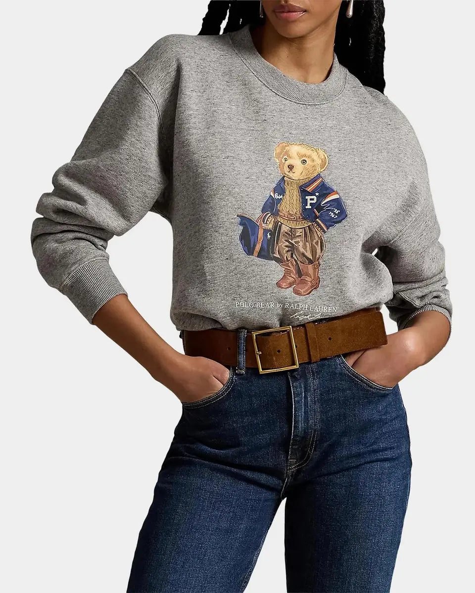 Polo Ralph Lauren Polo Bear Cotton-Blend Fleece Sweatshirt | Thumbnail 4 Polo Ralph Lauren Polo Bear Cotton-Blend Fleece Sweatshirt | Thumbnail 4