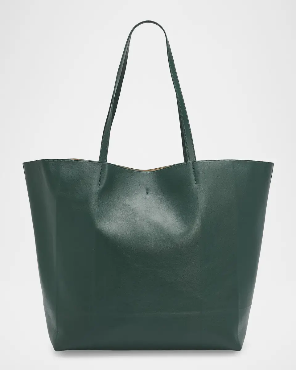 TOTEME Roam Creased Leather Tote Bag | Thumbnail 3 TOTEME Roam Creased Leather Tote Bag | Thumbnail 3
