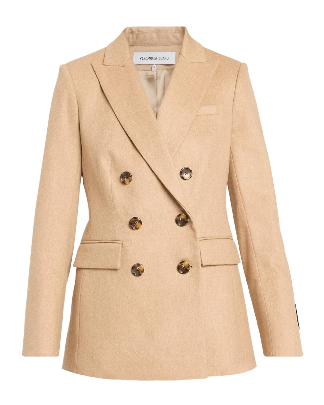 Veronica Beard Ellette Camel Hair Dickey Jacket