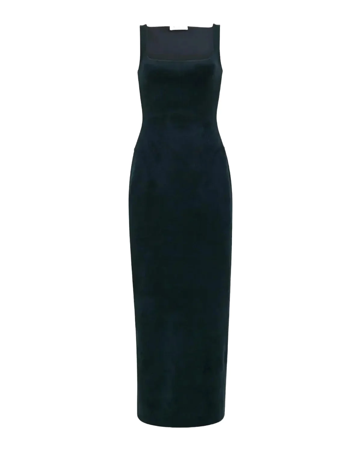 Sleeveless Velvet Bodycon Midi Dress Sleeveless Velvet Bodycon Midi Dress