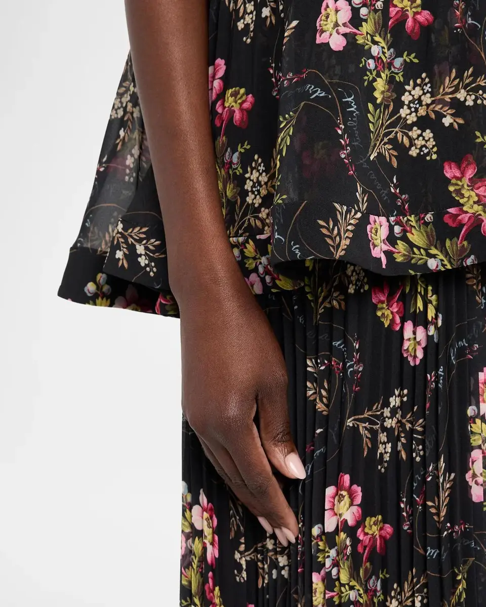 Cinq à Sept Love Letter Floral Strapless Maxi Dress | Thumbnail 5 Cinq à Sept Love Letter Floral Strapless Maxi Dress | Thumbnail 5