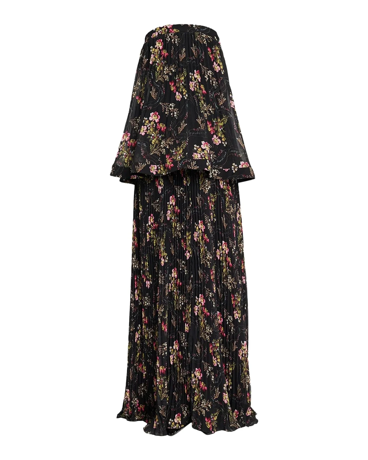 Love Letter Floral Strapless Maxi Dress