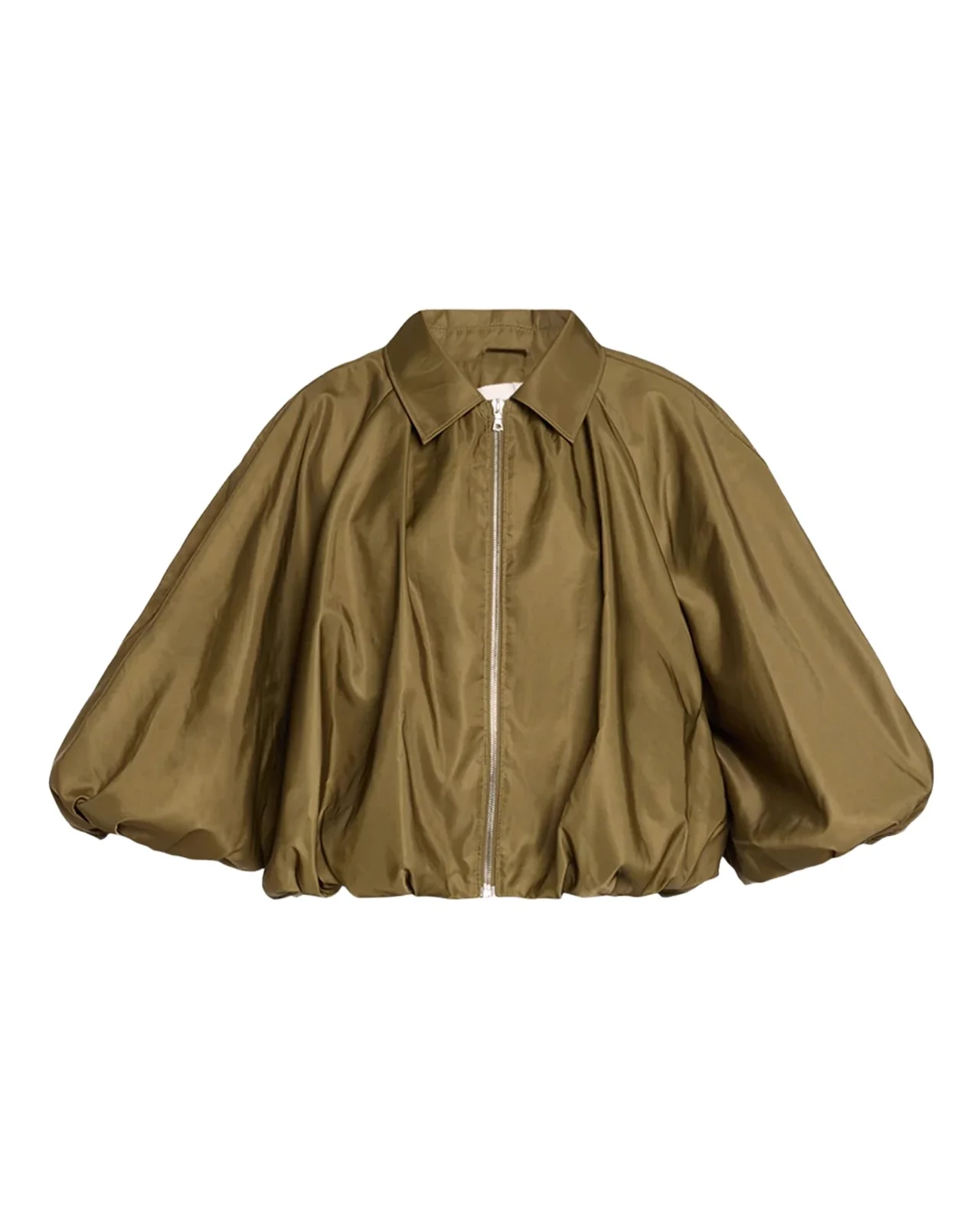 Cinq à Sept Paulina Balloon Bubble-Hem Jacket