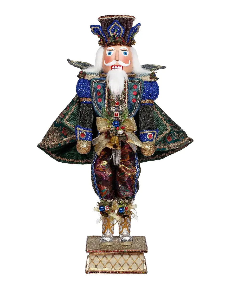 Mark Roberts Peacock Nutcracker Collectible Christmas Figure | Thumbnail 2 Mark Roberts Peacock Nutcracker Collectible Christmas Figure | Thumbnail 2
