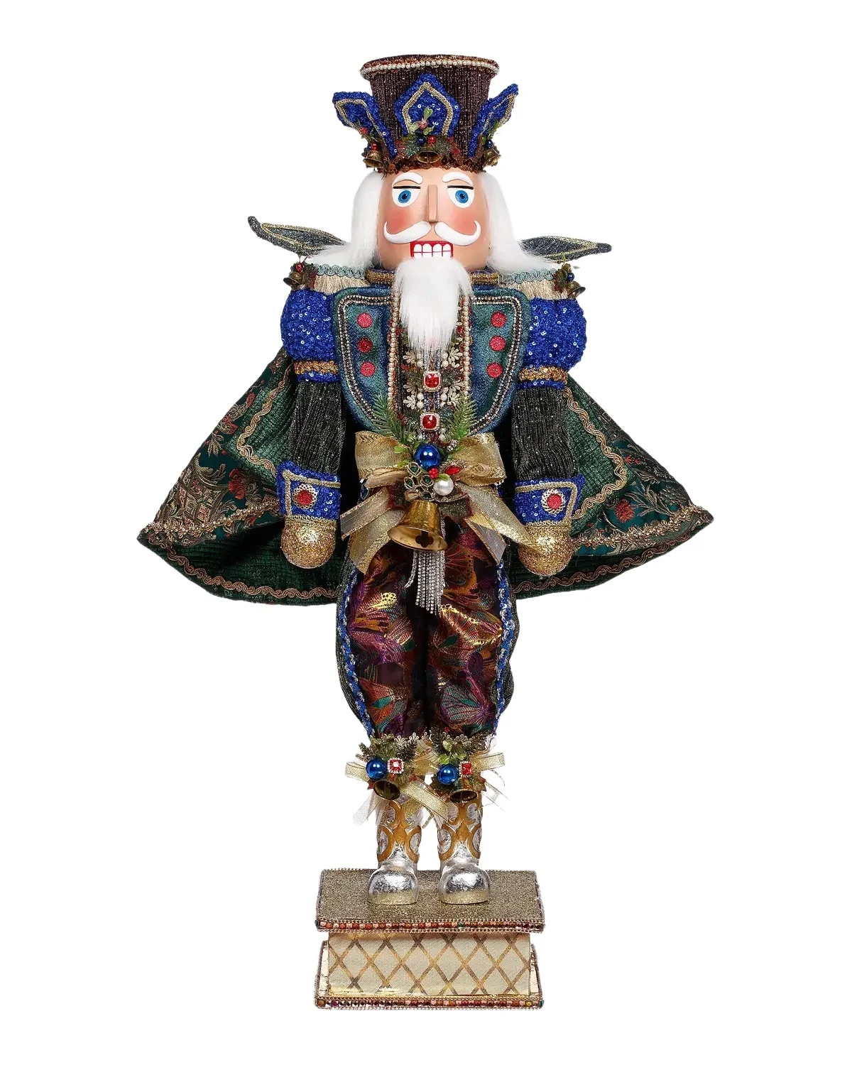 Mark Roberts Peacock Nutcracker Collectible Christmas Figure