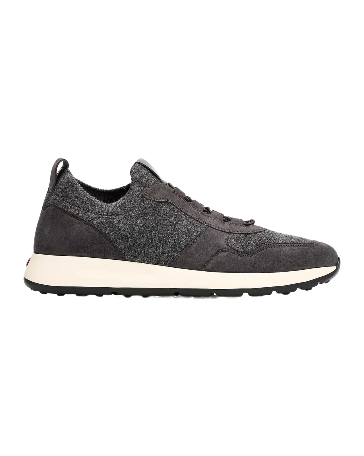 Tod's Men's Calzino Suede and Textile Elastic Drawstring Sneakers