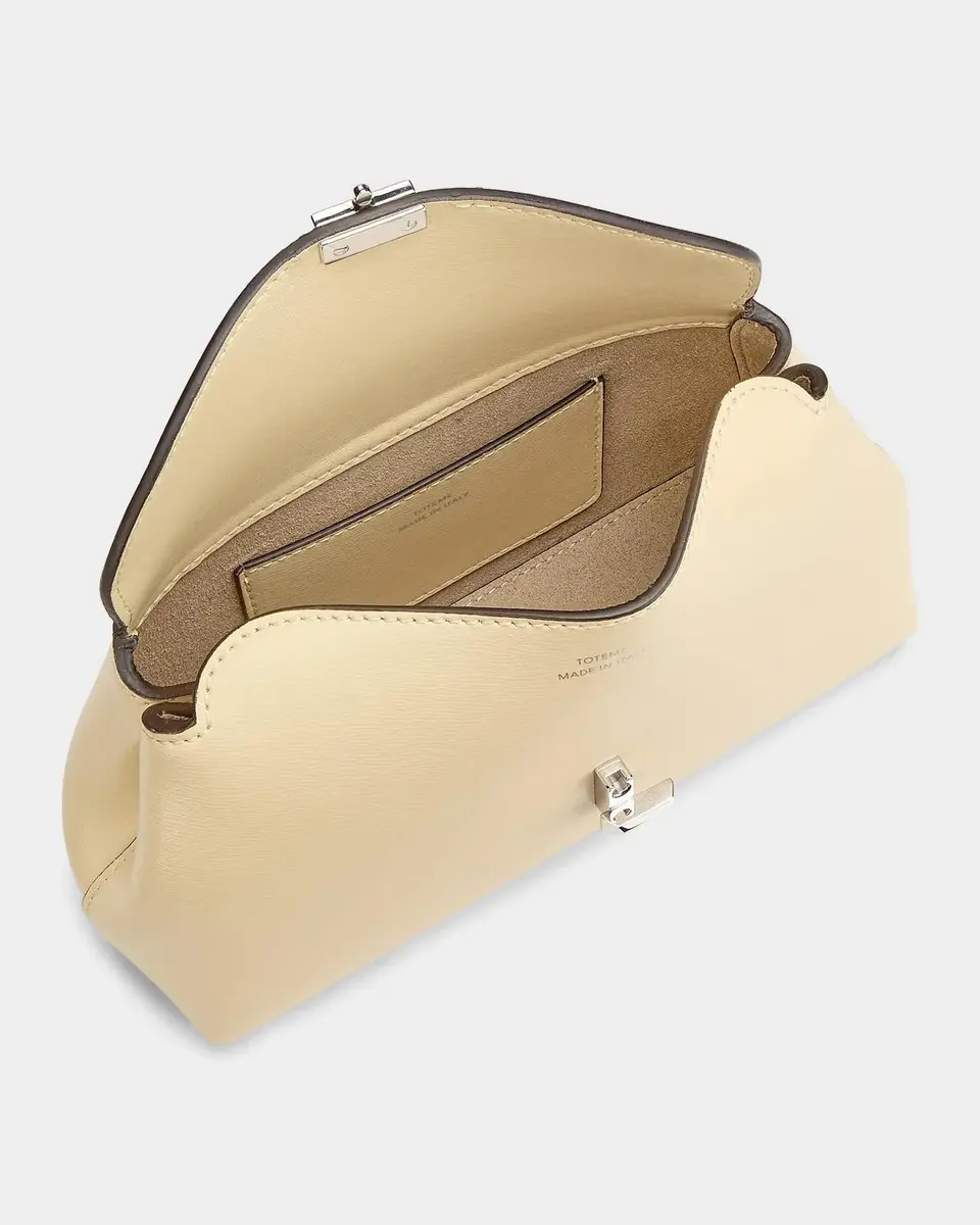 TOTEME T-Lock Mini Leather Clutch Bag | Thumbnail 3 TOTEME T-Lock Mini Leather Clutch Bag | Thumbnail 3