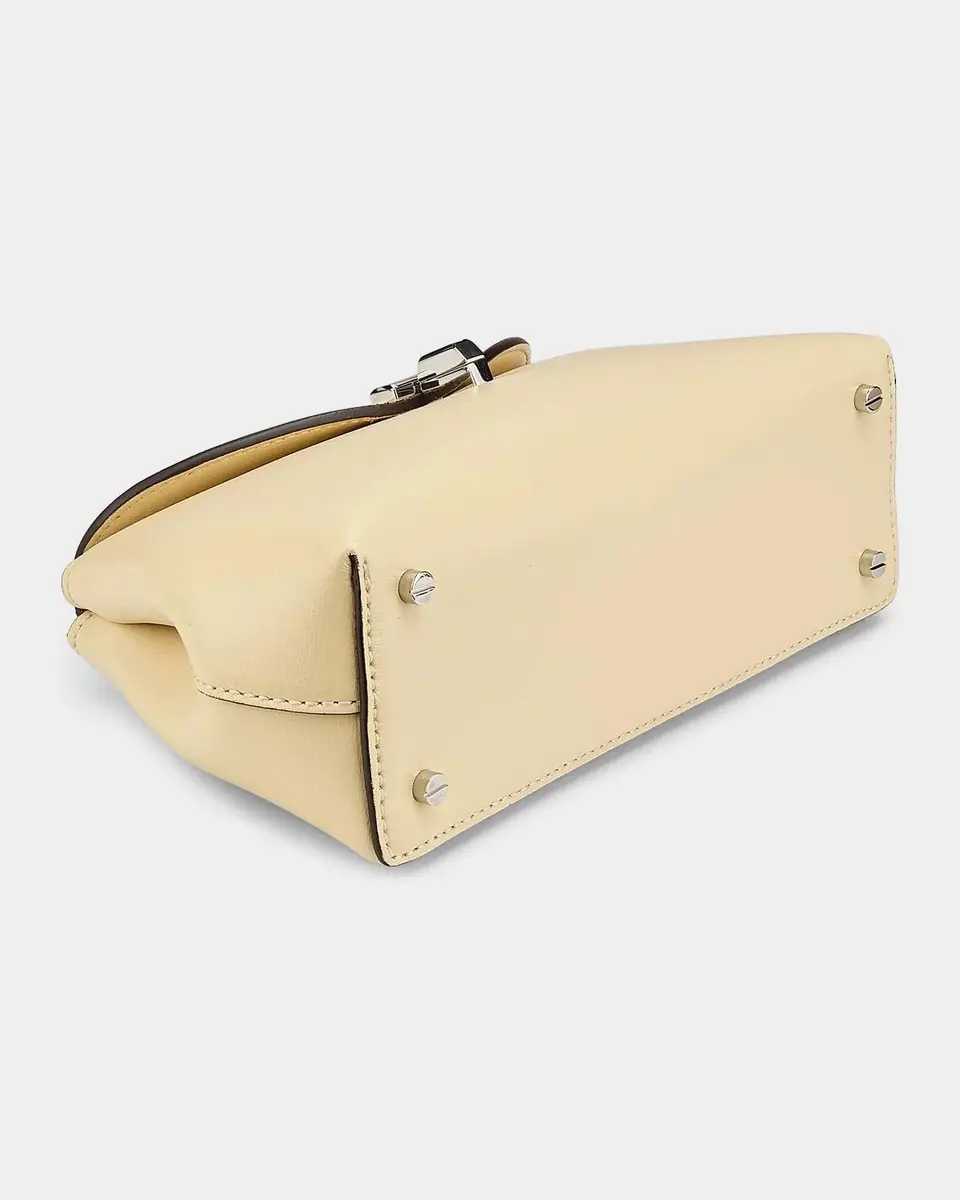 TOTEME T-Lock Mini Leather Clutch Bag | Thumbnail 6 TOTEME T-Lock Mini Leather Clutch Bag | Thumbnail 6