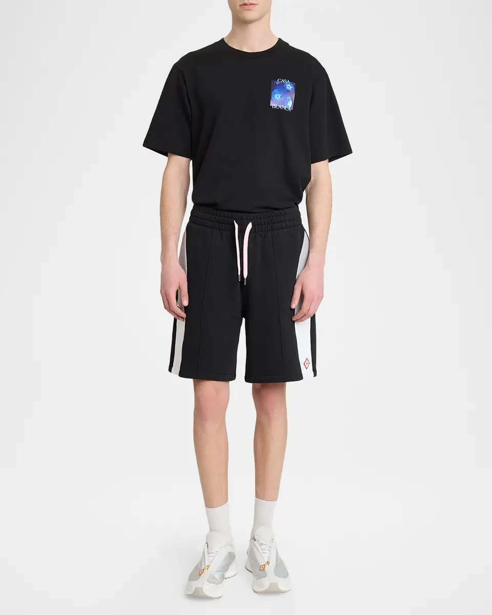 Casablanca Colorblock Sweat Shorts | Thumbnail 2