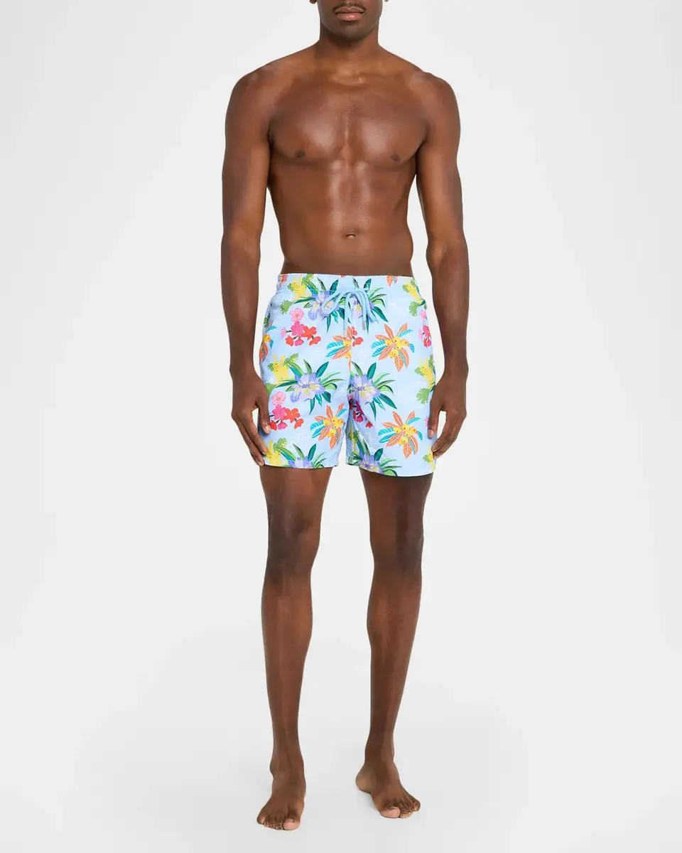 Vilebrequin Men's Garden Turtles Swim Trunks | Thumbnail 2 Vilebrequin Men's Garden Turtles Swim Trunks | Thumbnail 2