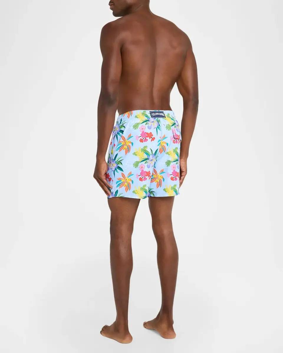 Vilebrequin Men's Garden Turtles Swim Trunks | Thumbnail 3 Vilebrequin Men's Garden Turtles Swim Trunks | Thumbnail 3