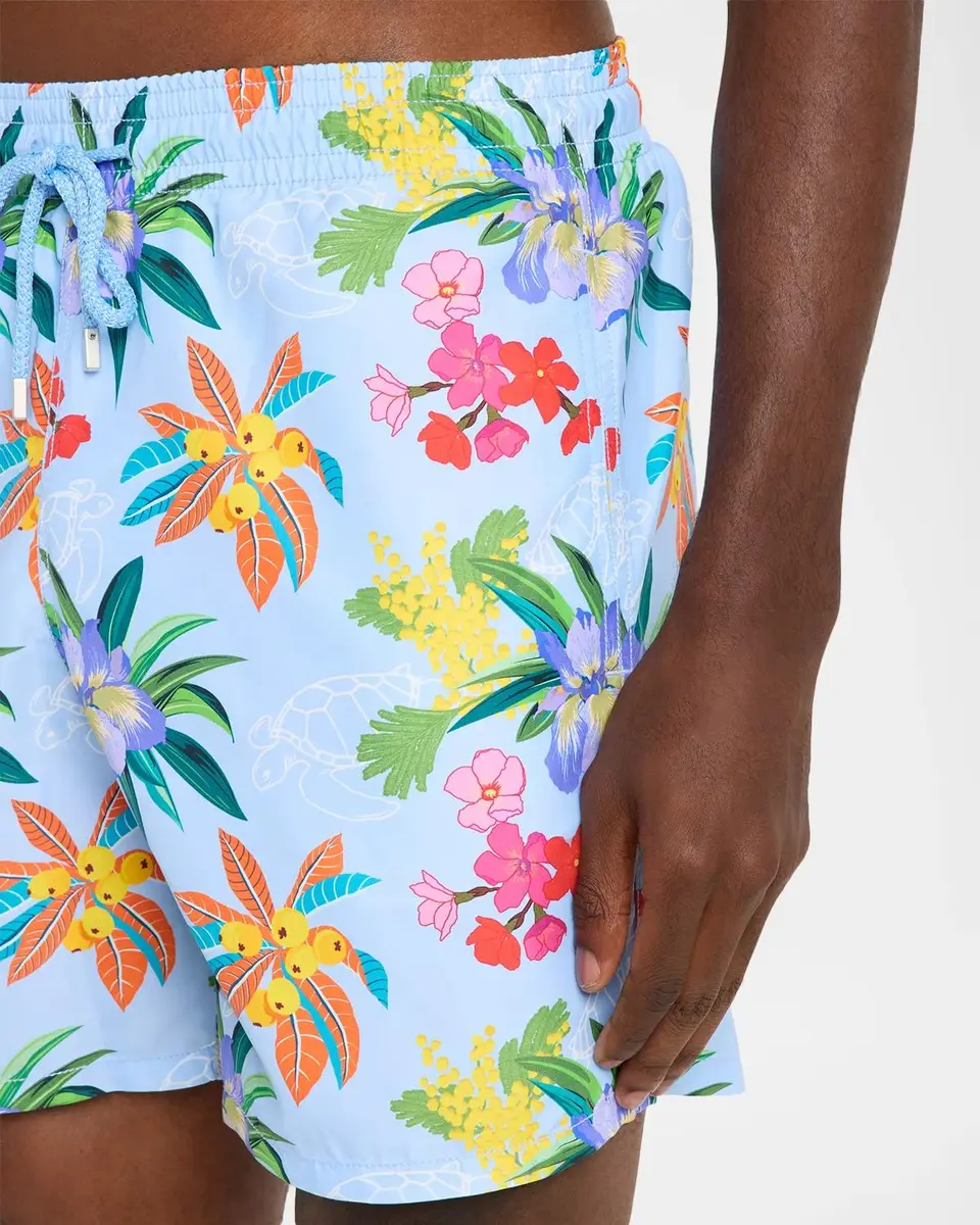 Vilebrequin Men's Garden Turtles Swim Trunks | Thumbnail 4 Vilebrequin Men's Garden Turtles Swim Trunks | Thumbnail 4