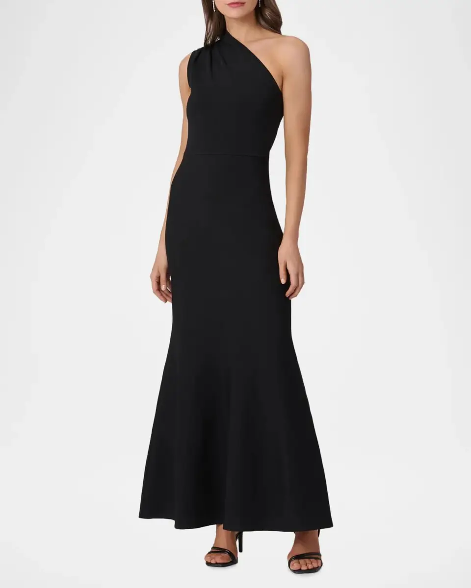 Shoshanna Ludlow One-Shoulder Mermaid Gown | Thumbnail 2 Shoshanna Ludlow One-Shoulder Mermaid Gown | Thumbnail 2