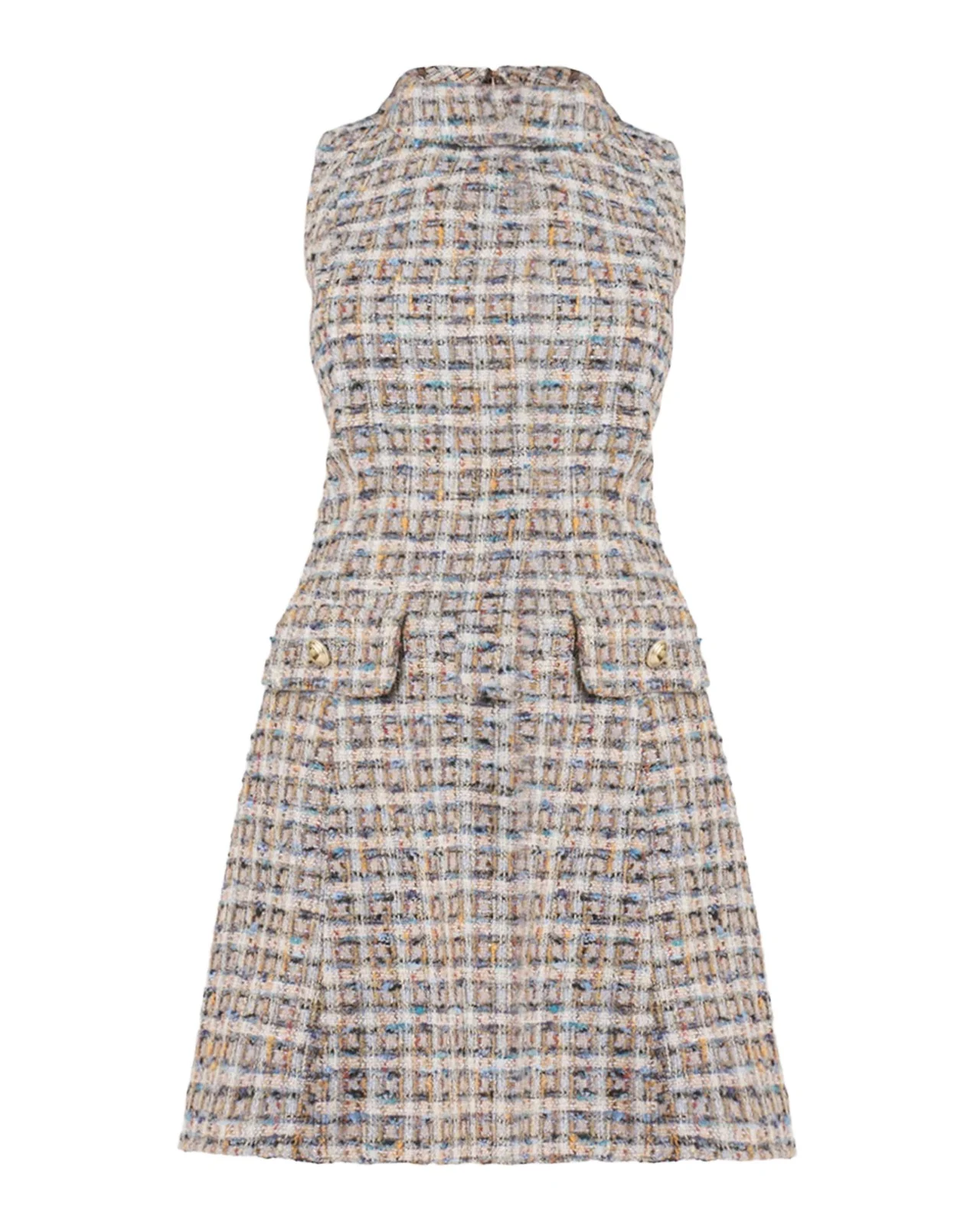 Charlotte Shimmer Tweed Mini Dress Charlotte Shimmer Tweed Mini Dress