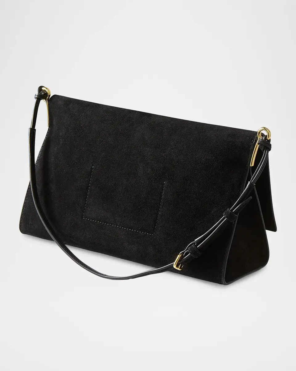 Veronica Beard Edit Suede Shoulder Bag | Thumbnail 2 Veronica Beard Edit Suede Shoulder Bag | Thumbnail 2