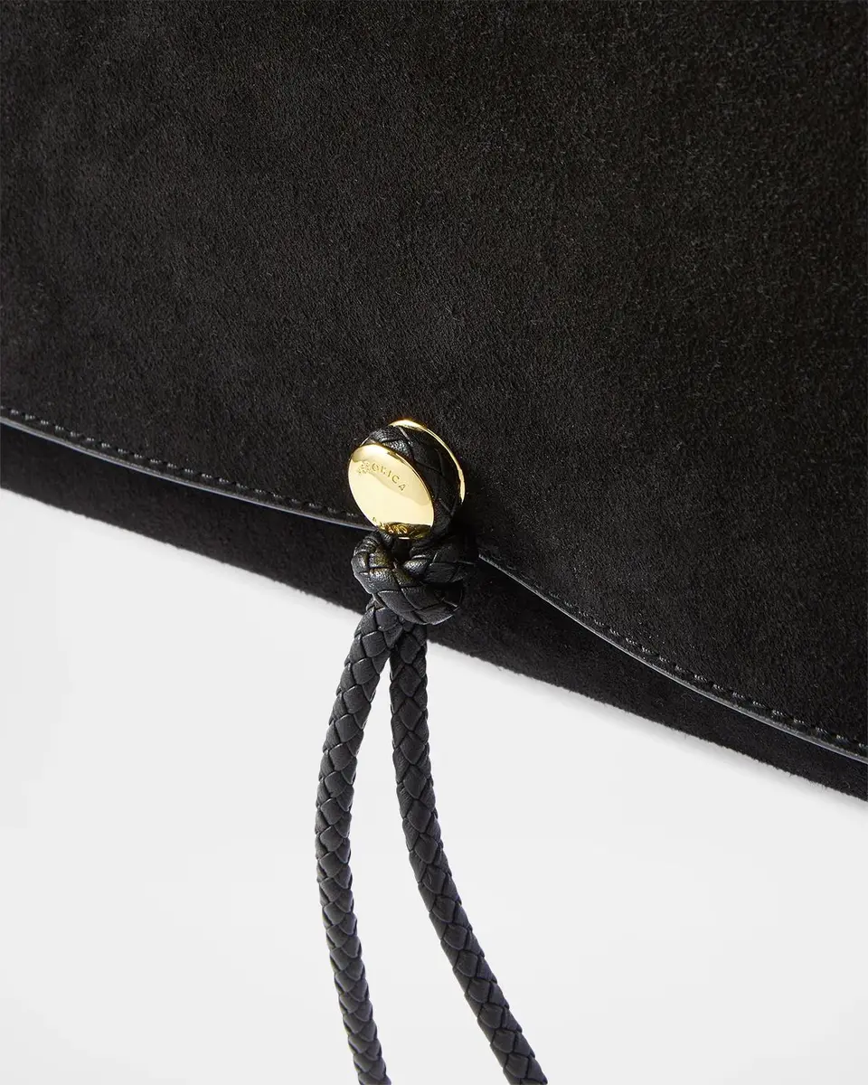 Veronica Beard Edit Suede Shoulder Bag | Thumbnail 4 Veronica Beard Edit Suede Shoulder Bag | Thumbnail 4